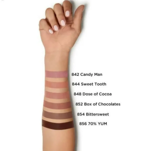 L'Oreal Les Chocolats Pro Matte Lip Gloss Shade 848 Color Dose Of Cocoa - Picture 5 of 6